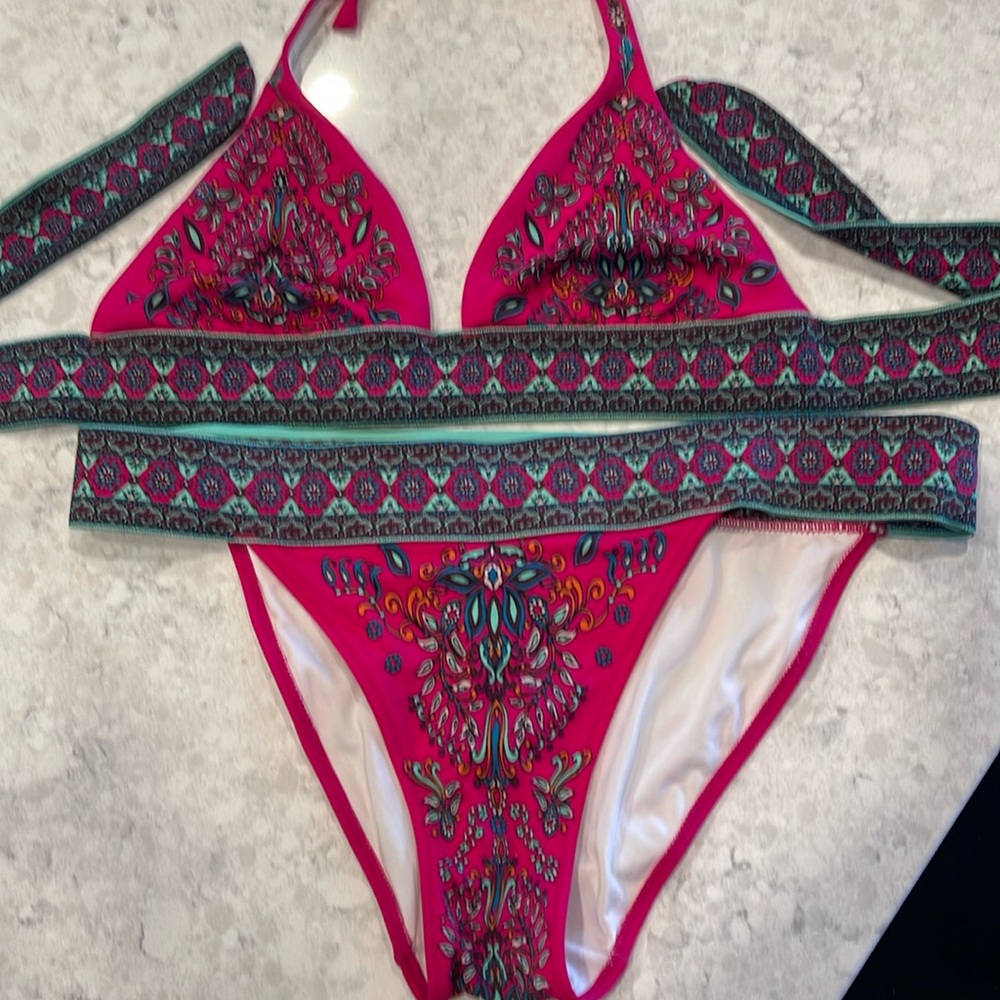 Victoria’s Secret boho beautiful print bikini